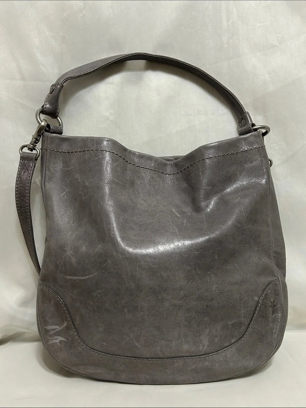 Frye Melissa Hobo Bag In Slate